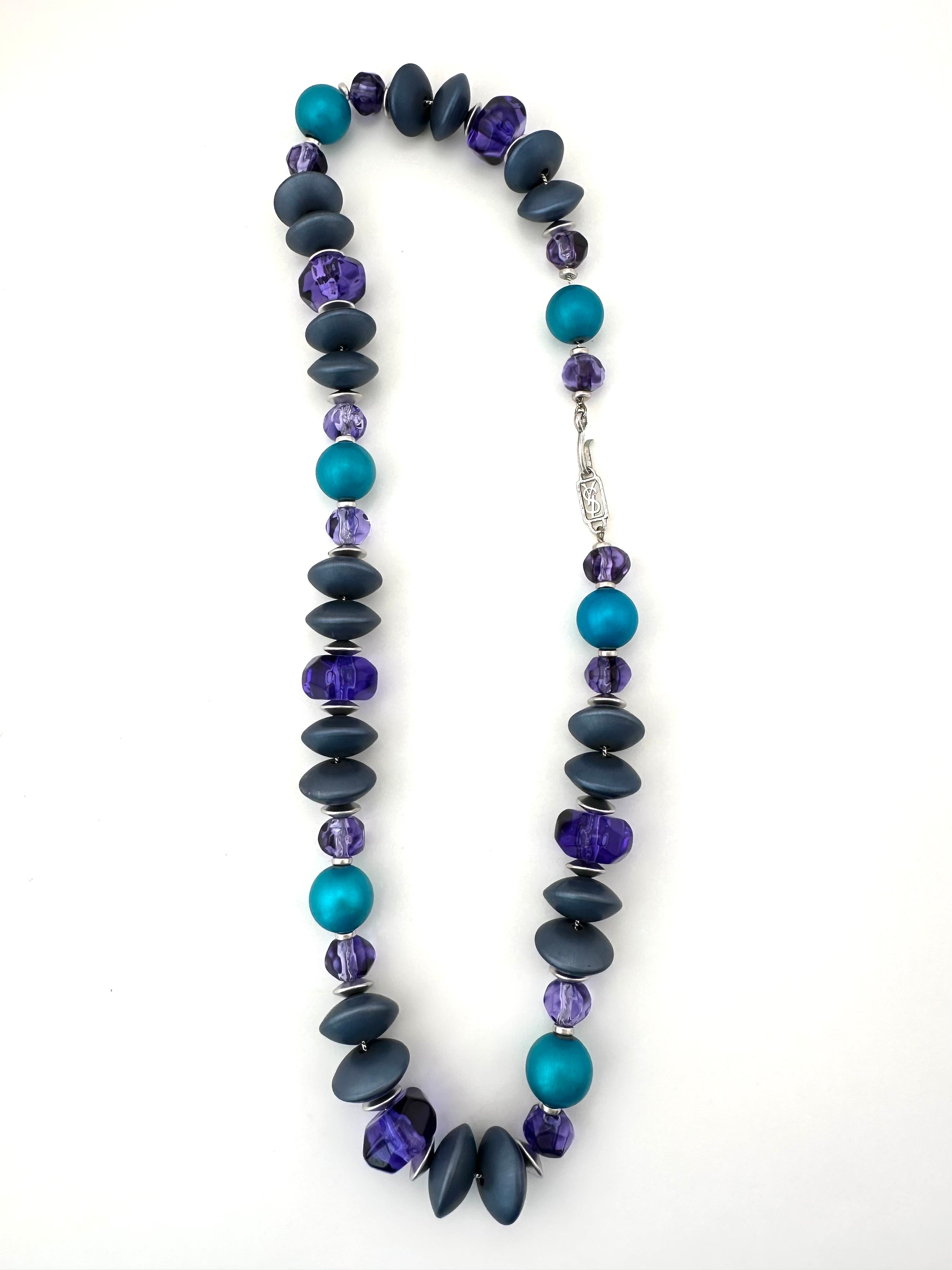 SAINT LAURENT ビーズネックレス 1980s Yves Saint Laurent Beaded Necklace – Ladybug Vintage