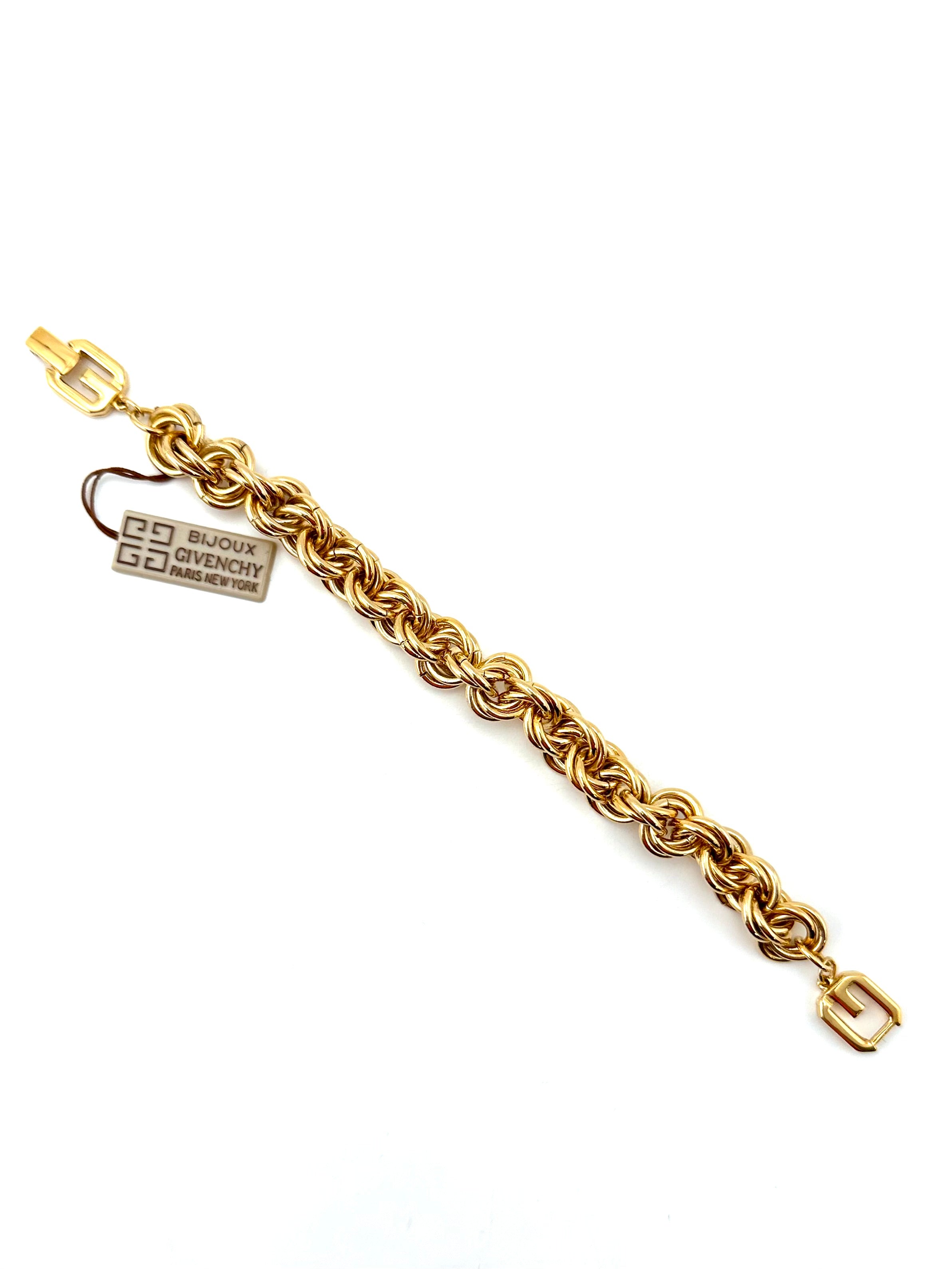 Vintage Givenchy Chain Bracelet with Tags – Ladybug Vintage