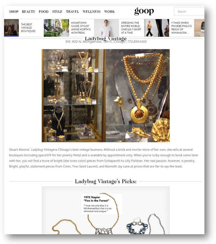 Goop Loves the Ladybug Vintage Collection