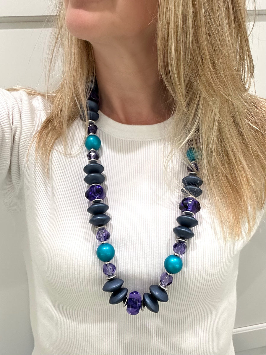 1980s Yves Saint Laurent Beaded Necklace – Ladybug Vintage