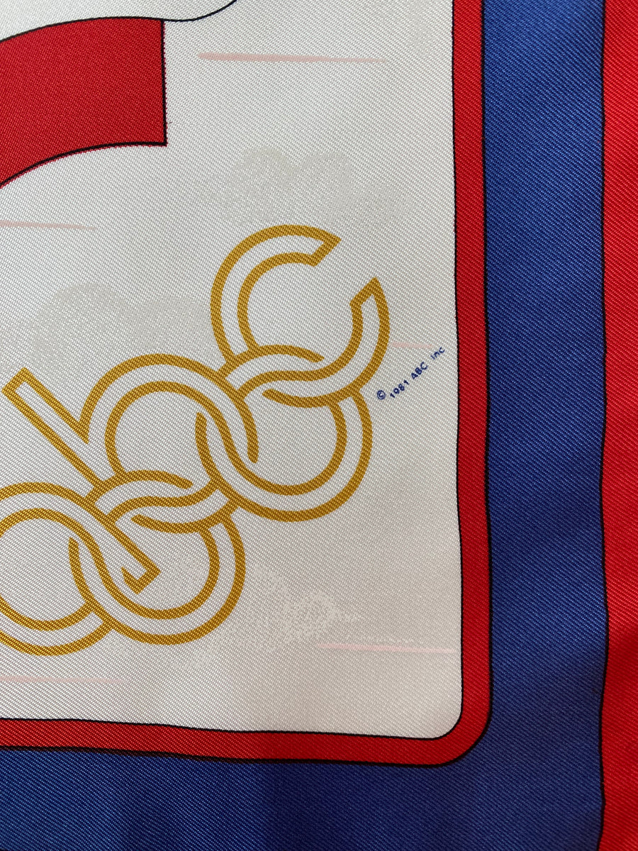 Hermès 1984 ABC Summer Olympics Scarf