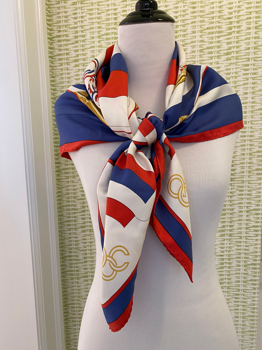 Hermès 1984 ABC Summer Olympics Scarf