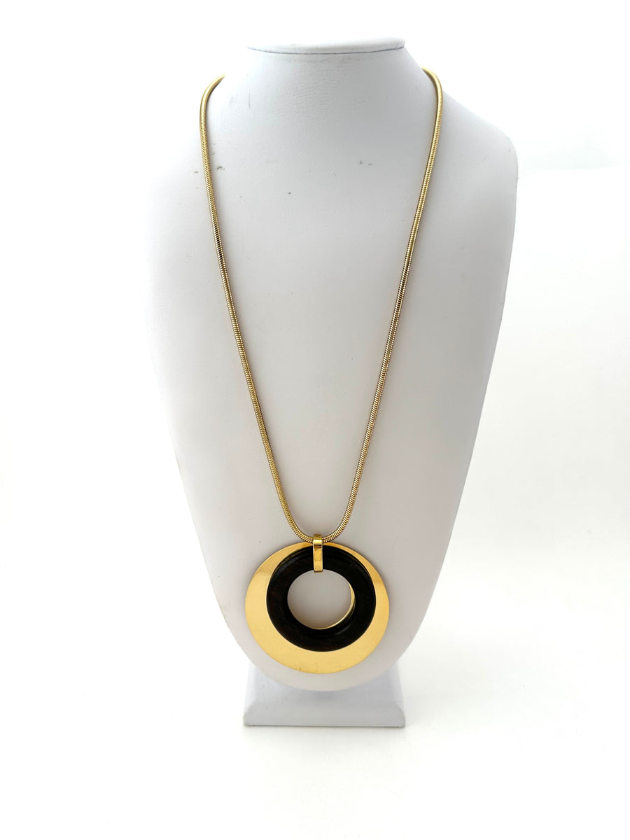 1960s Vendome Double Pendant Necklace