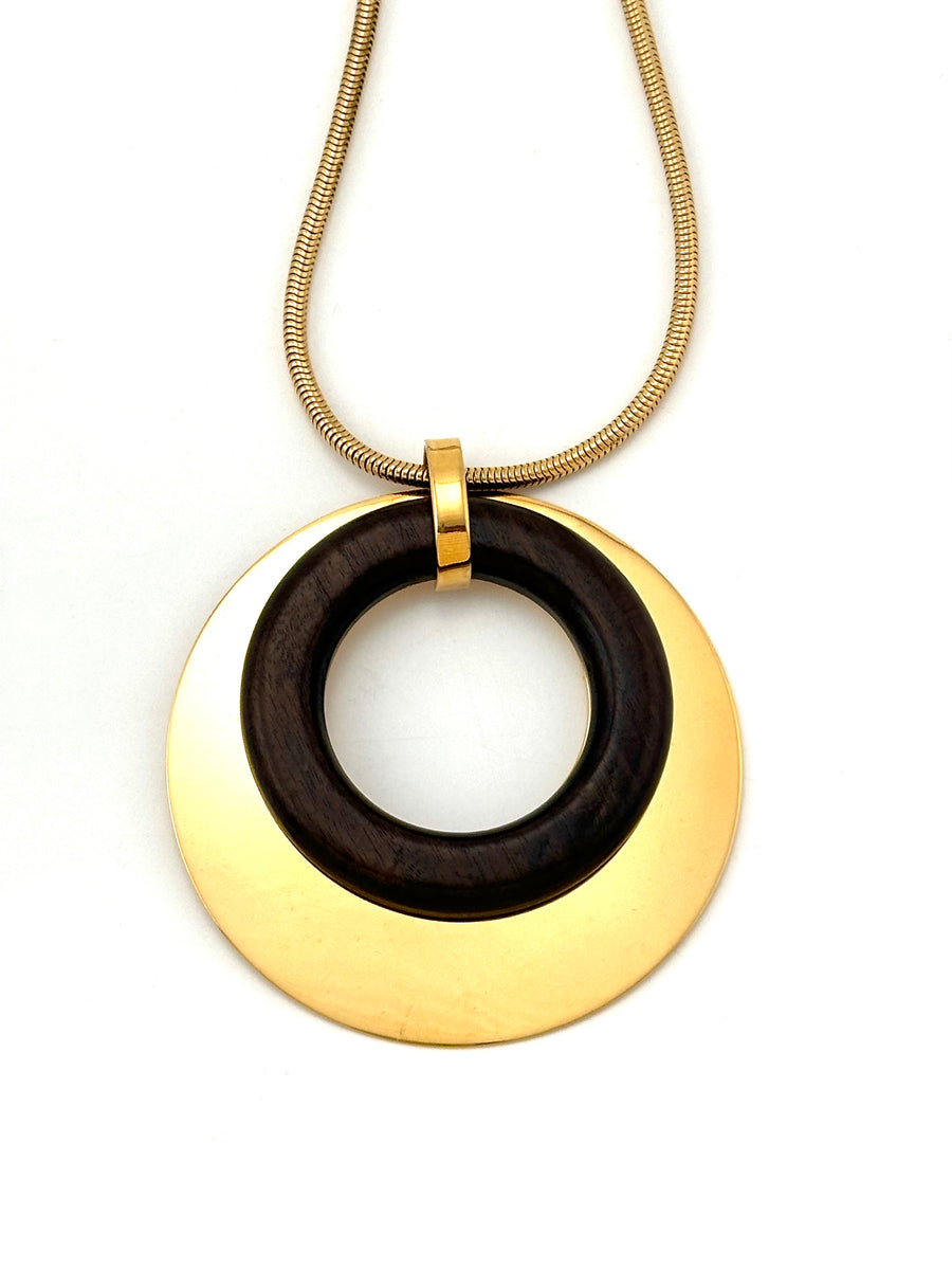 1960s Vendome Double Pendant Necklace