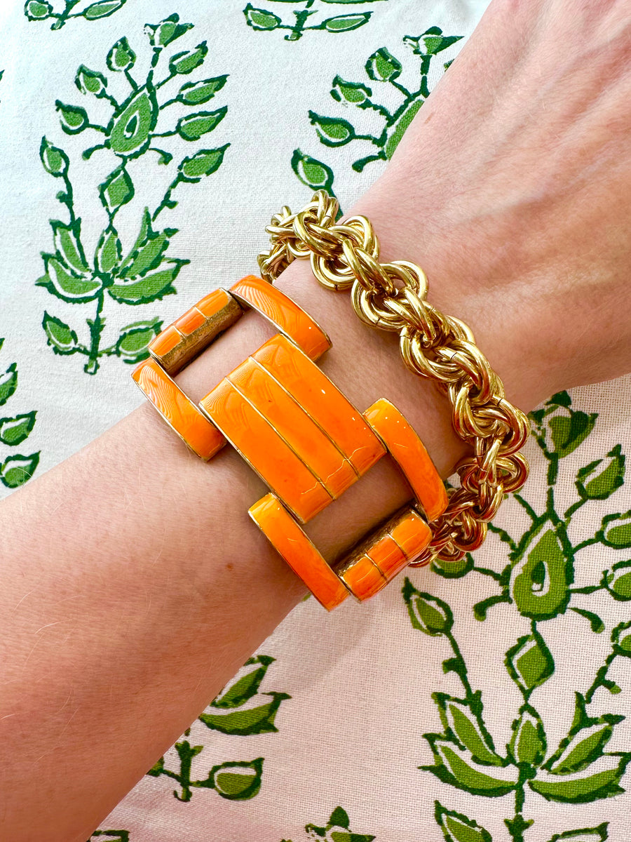 Vintage Givenchy Chain Bracelet with Tags