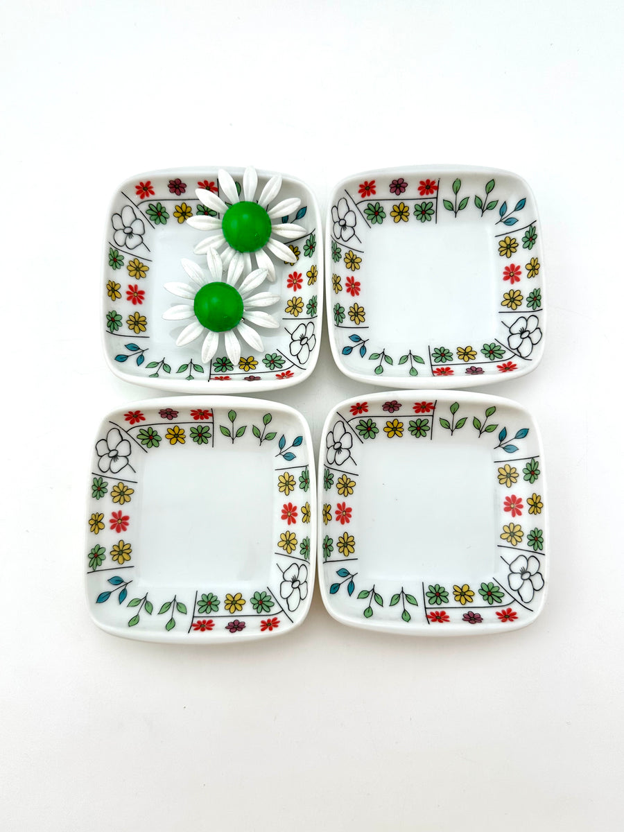Four 1960s Emilio Pucci Small Trinket Dishes For Rosenthal