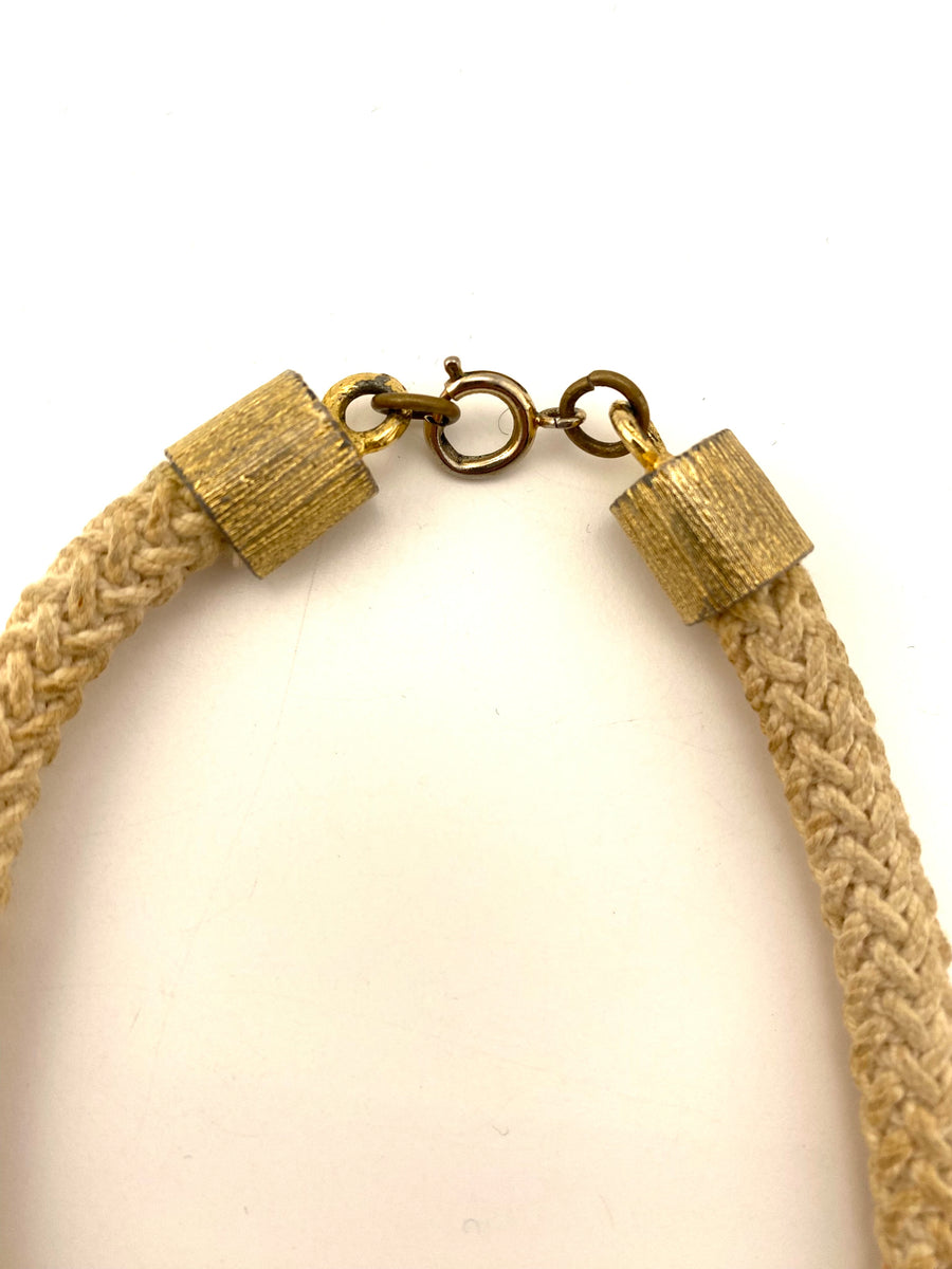 1970s Mimi di N Starfish Pendant Choker Necklace