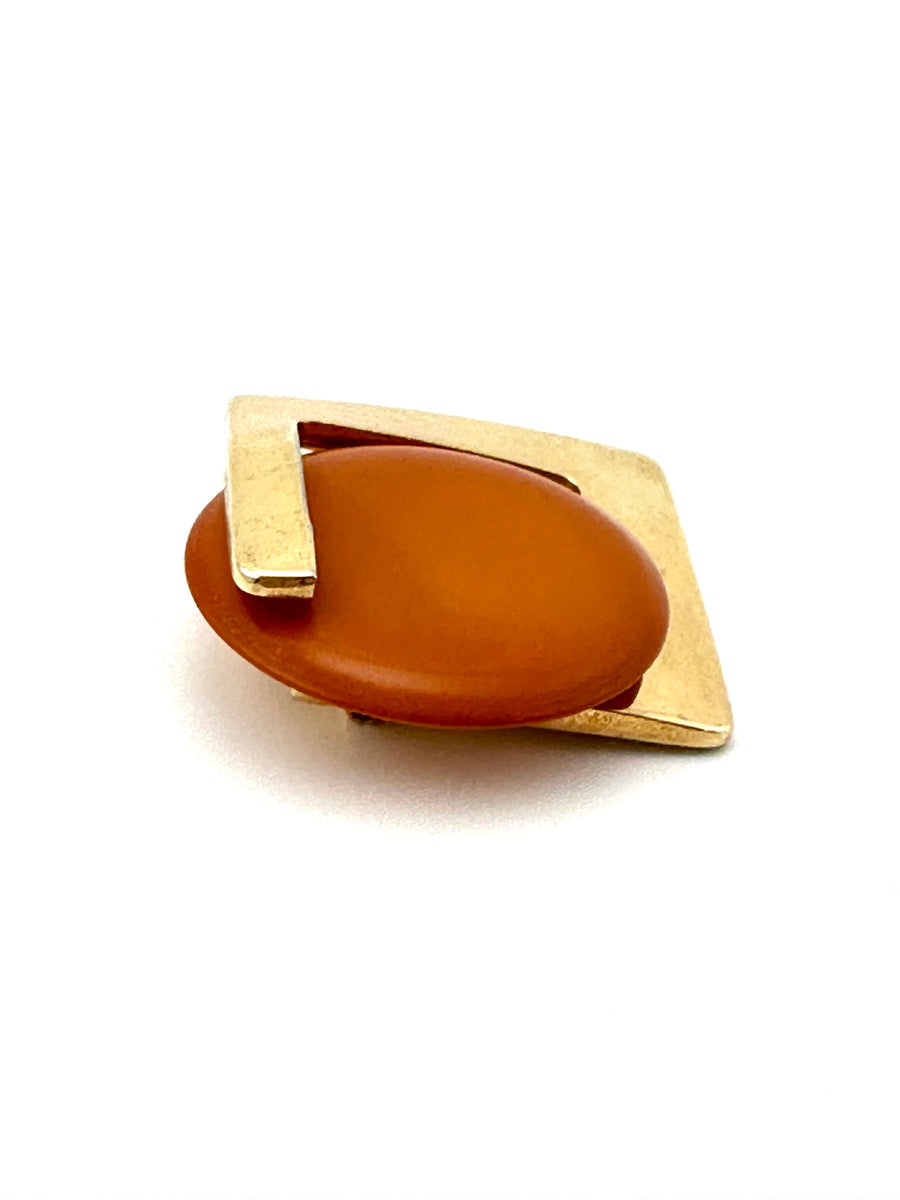 1970s Christian Dior Modernist Brooch