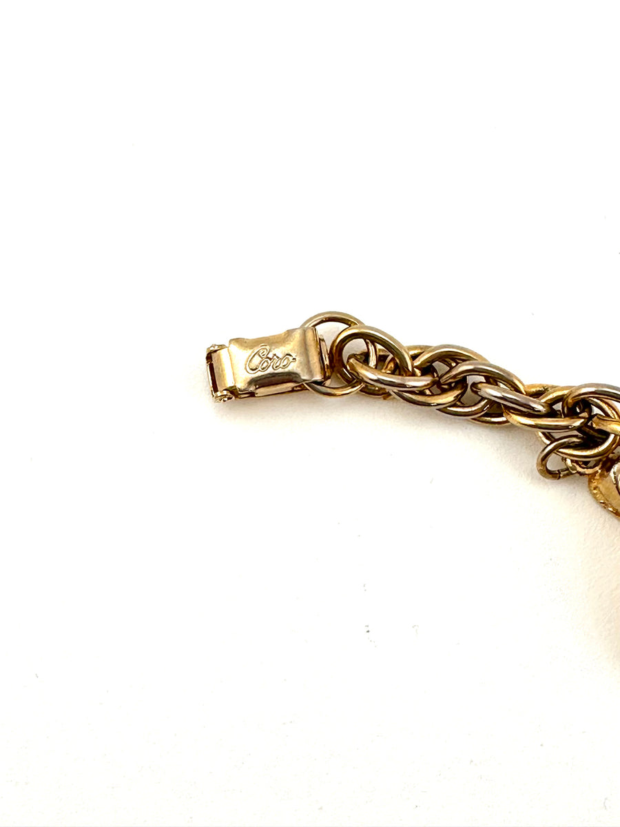 1950s Bowling Themed Charm Bracelet