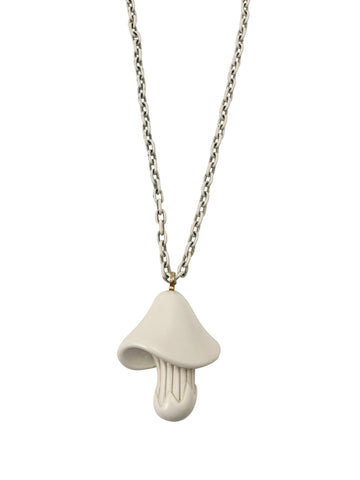 1960s Trifari Mushroom Pendant Necklace