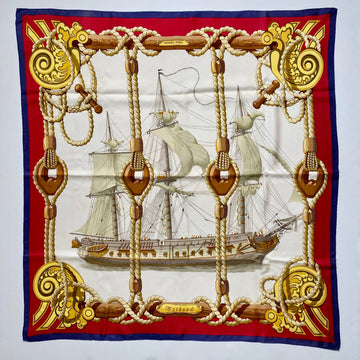 Hermes Scarf 'Tribord' or Starboard from 1968